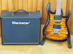 Kytarov&yacute; set Ibanez GRX 70 QA - SB + kombo Blackstar HT-5