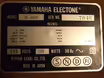 Varhany YAMAHA ELECTONE  B-605 
