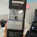 SHURE SE215 (CL)-nepoužité,nerozbalené (Posielam SK/CZ)