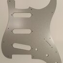 Pickguard pre STRATOCASTER sivý hliník