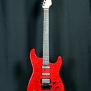 LAKLAND SKYLINE 65-S GUITAR HSS, Red Translucent, Ebony