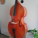  Celomasívní český 3/4 kontrabas, snímač, obal 