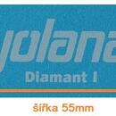 Vodový obtisk Diamant, Studio, IRIS a nápisy Jolana 