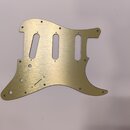 Pickguard Stratocaster brúseny hliník zlatý