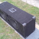 Basový box 2 x 15" repro, dohromady 4ohm 600W RMS 97dB