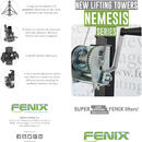2 Stojany Fenix Nemesis 110 + obaly