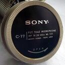 Raritní puškový mikrofon Sony C 77