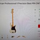 Fender USA Baskytara 
