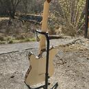Elektrická kytara Telecaster pyrografie 