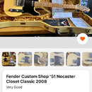 2008 Fender Nocaster 51’ CS