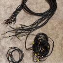 Kabely 1x Jack 6,3 stereo - 2x Jack 6,3 - mono Adam Hall