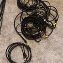 Kabely 1x Jack 6,3 stereo - 2x Jack 6,3 - mono Adam Hall
