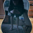 Raritní 1990 Gibson J-45 Factory Black! 4 vyrobený kus