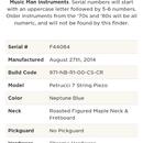Music Man JP7, PDN