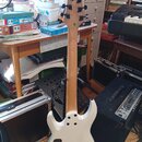 7str. kytara Harley Benton R-457MN WH MultiScale