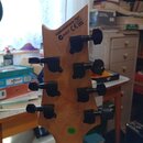7str. kytara Harley Benton R-457MN WH MultiScale