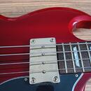 Epiphone SG EB-3 cherry red