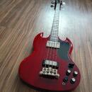 Epiphone SG EB-3 cherry red