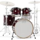 DW Design Series 22 Cherry Stain + obaly
