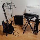 Prodám el. kytaru + vybavení, v perfektním stavu