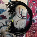 Kabely pro jackovou patchbay: XLR f/m - 6,3mm jack kabely...