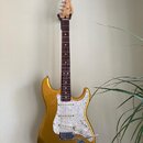 Parts-caster Strat, Vegas-gold, Fender Player krk