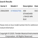 Fender Jazzbass 4st STANDART 2008