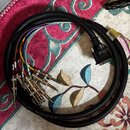 Kabely pro jackovou patchbay: XLR f/m - 6,3mm jack kabely...