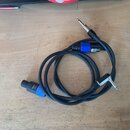 Silny kabel k zesilovaci repro speakon Neutrik - jack Rean