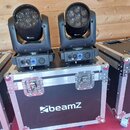 BeamZ Cobra 720 otočná hlava wash se zoom 4ks vč. case