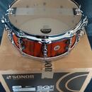 Prodám snare Sonor SQ2 Birch- 14x6" Fiery red