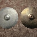 Vintage 14" Dixie (Paiste) HiHat / Crash - 60-te roky
