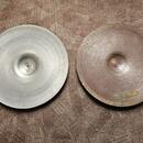 Vintage 14" Dixie (Paiste) HiHat / Crash - 60-te roky