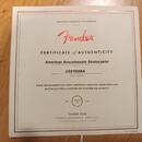Fender American Acoustsonic-Rychlé jednání sleva.