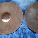 Hi- hat 13 " , činel 16 " crach zn. UFIP - supernova