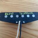 Amber ‘61 Special neck a middle
