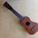 Vintage mahagonové sopranové ukulele Oscar Schmidt