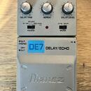 IBANEZ DE7 Delay/Echo (China 1999–2002) top stav