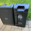 Pár pasivních reproboxů K.C.S. SR-8/2 150W RMS