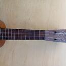 Vintage mahagonové sopranové ukulele Oscar Schmidt