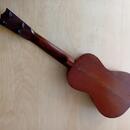 Vintage mahagonové sopranové ukulele Oscar Schmidt