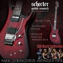 SCHECTER AVENGER A-6 FR Sustainiac Red Burst