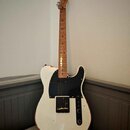 Olympic white nitro tele + fender krk + EMG
