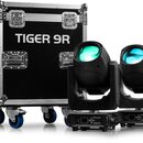 BeamZ Pro Tiger 9R – 4 ks + flight case