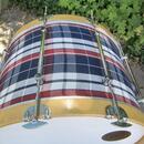 Prodám vintage custom Pearl Fiberglass 22”x14” 70s Pearl 