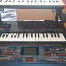 Roland JD-Xi / notové plexi na Hohner D6