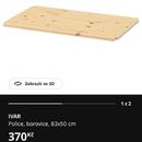 Studiový nábytek - Police dřevěné IVAR IKEA