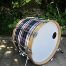 Prodám vintage custom Pearl Fiberglass 22”x14” 70s Pearl