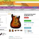 PREDANE Nitro relic body strat (sunburst 1964)