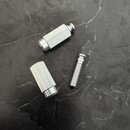 Gotoh 510 studs / posts + inserts – chrome NOVÉ